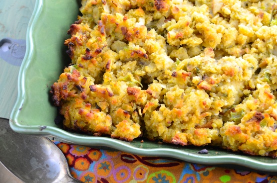 What is a simple bread stuffing recipe?